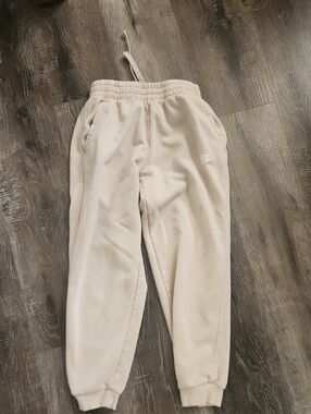Nike Beige Cozy Fleece Joggers